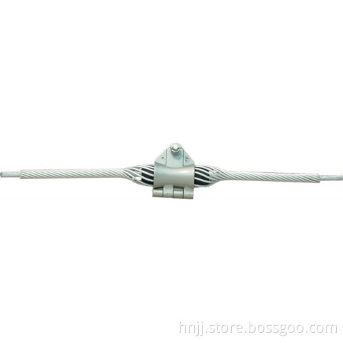 preformed suspension clamp for overhead line